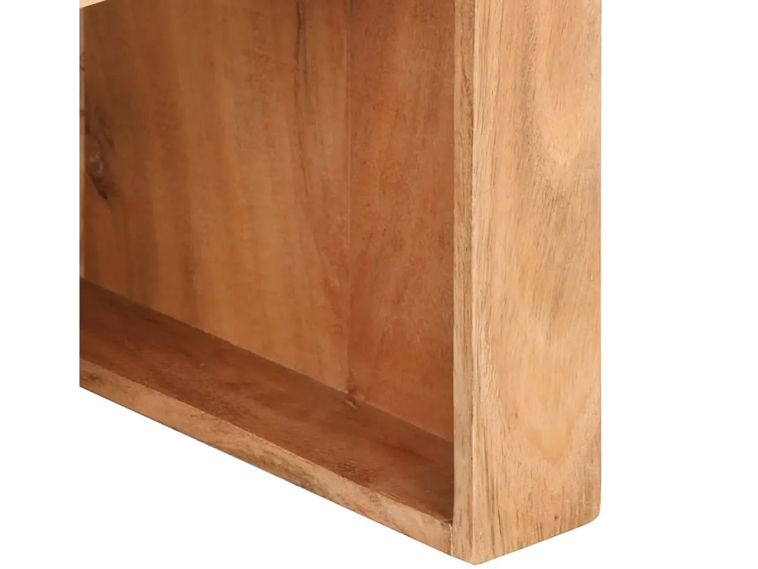 Mesa De Apoio|vidaxl Mesa de apoio 43x40x30 cm madeira de acácia maciça Natural claro