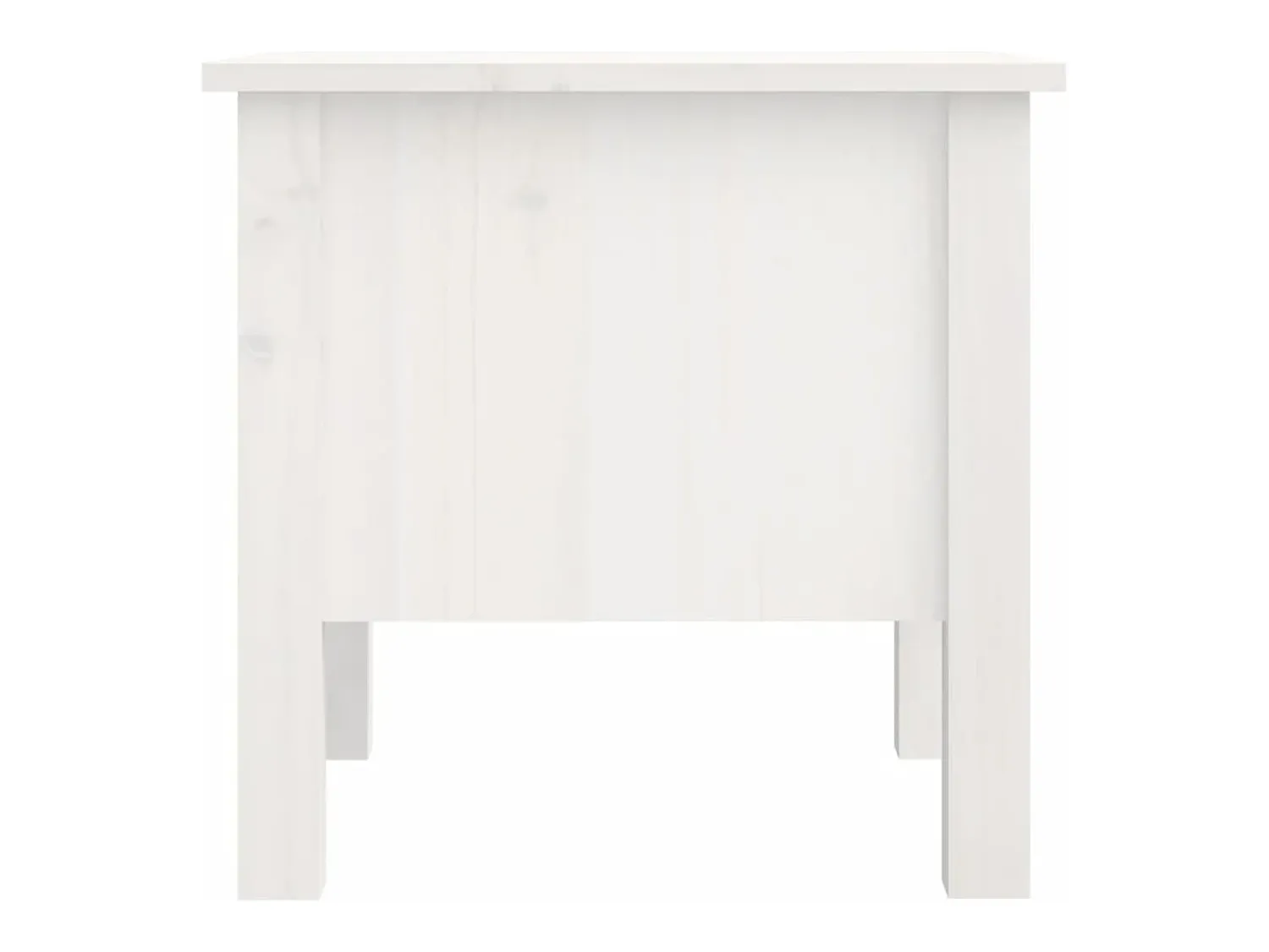 vidaxl Mesa de apoio 40x40x39 cm pinho maciço^ Mesa De Apoio