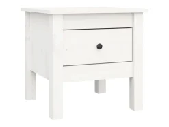 vidaxl Mesa de apoio 40x40x39 cm pinho maciço^ Mesa De Apoio