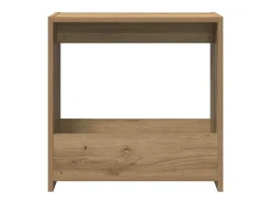 Mesa De Apoio*vidaxl Mesa de apoio 50x26x50cm derivados madeira carvalho artisiano Natural claro