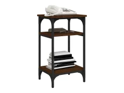 Sale vidaxl Mesa de apoio 35x30x60cm derivados de madeira carvalho castanho Natural claro