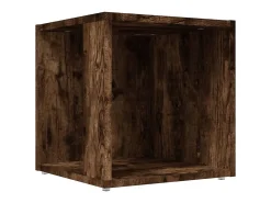 Mesa De Apoio*vidaxl Mesa de apoio 33x33x34,5cm derivados de madeira carvalho fumado Natural claro