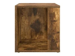 Mesa De Apoio*vidaxl Mesa de apoio 33x33x34,5cm derivados de madeira carvalho fumado Natural claro