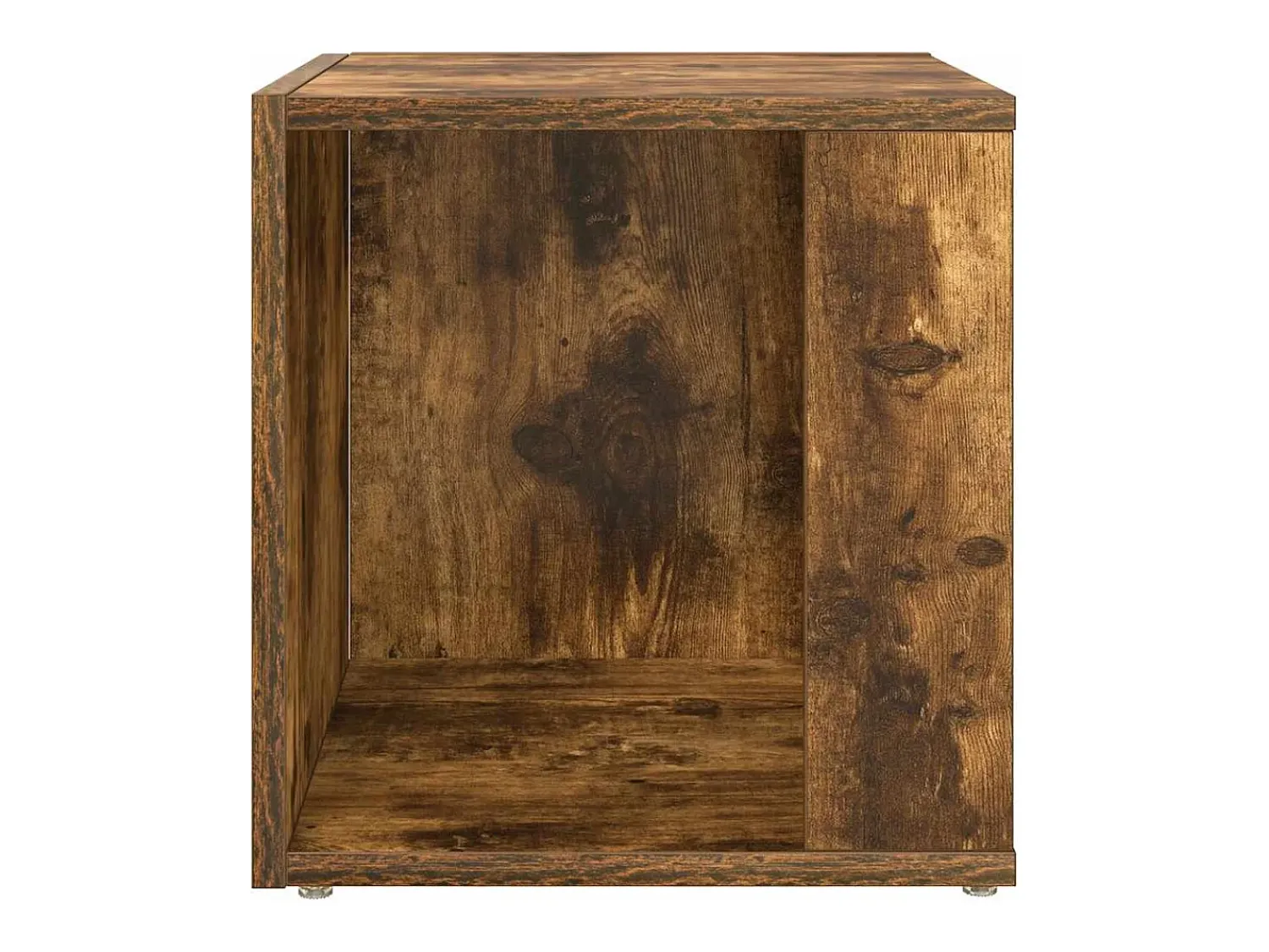 Mesa De Apoio*vidaxl Mesa de apoio 33x33x34,5cm derivados de madeira carvalho fumado Natural claro