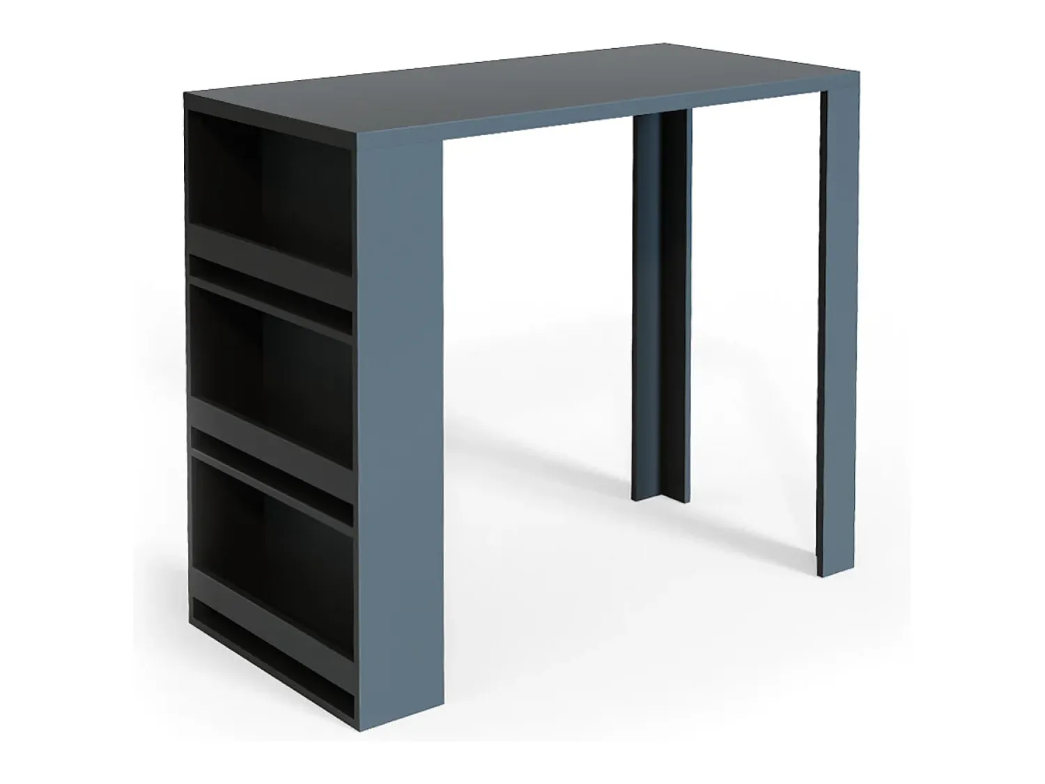 Móvel De Bar|Vicco Mesa de bar antracite 57x117x106 Cinza antracite