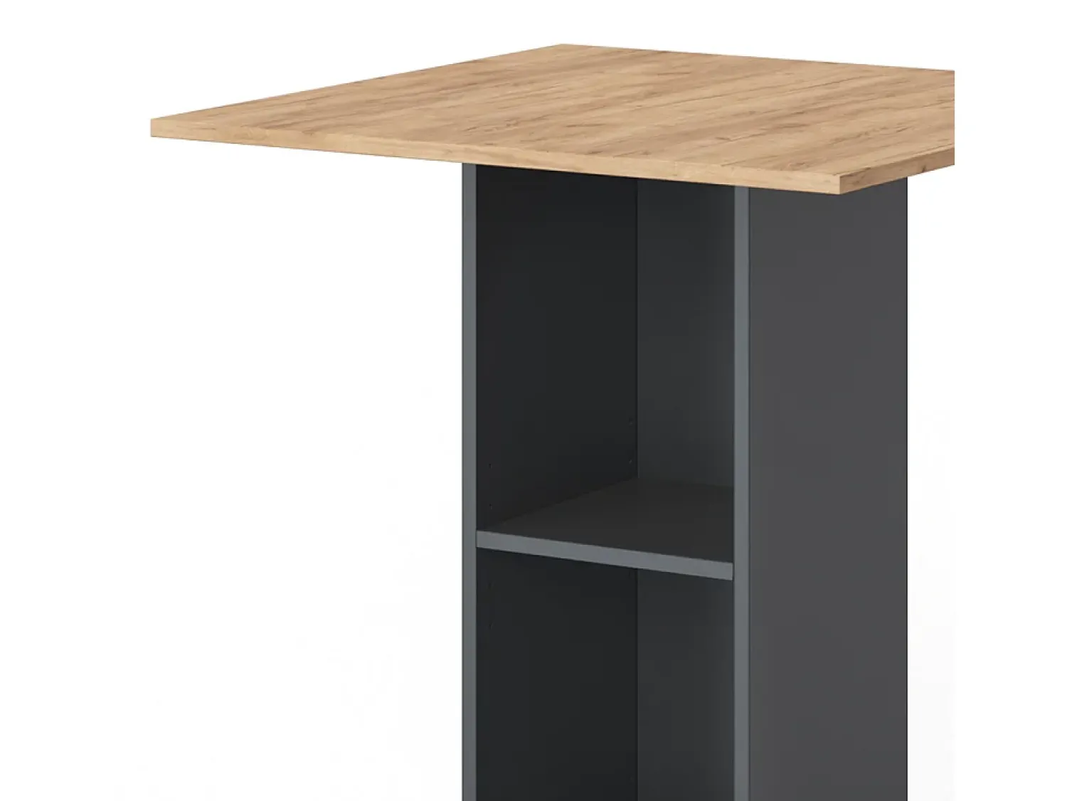 Vicco Mesa de bar antracite 70x70x109 rodeo^ Móvel De Bar