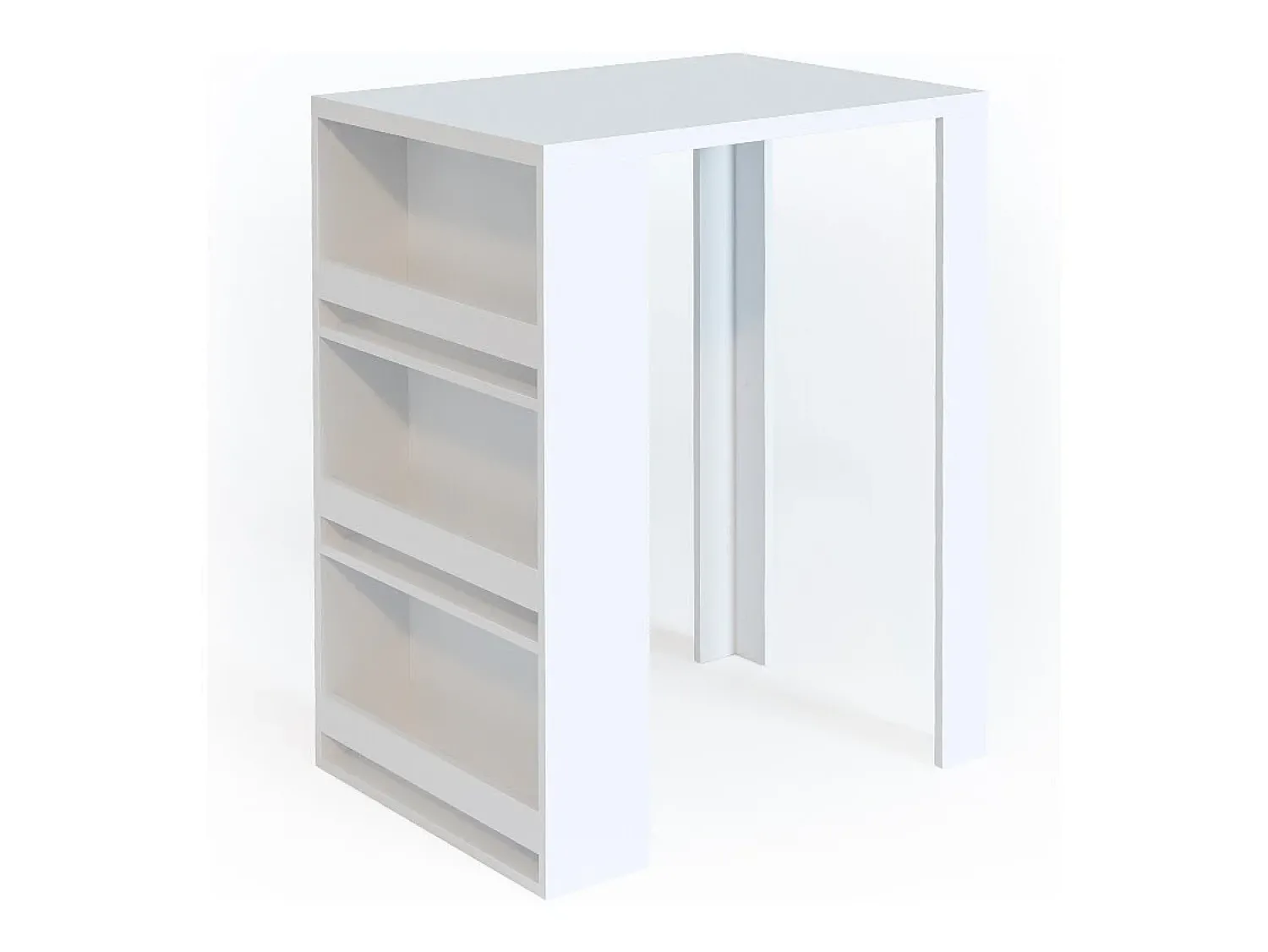 Móvel De Bar|Vicco Mesa de bar 57x80x106 Branco