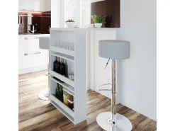 Móvel De Bar|Vicco Mesa de bar 57x80x106 Branco
