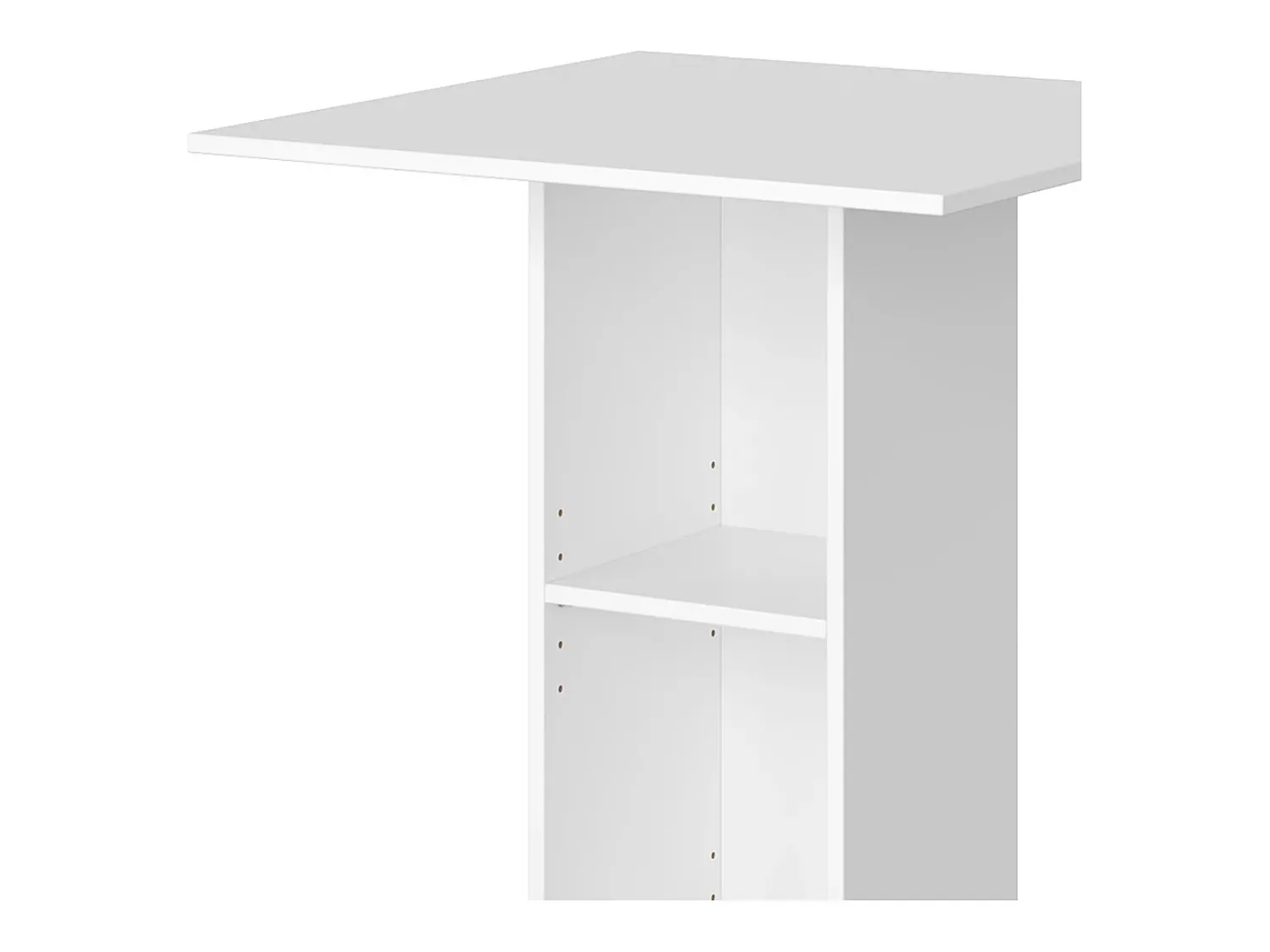 Móvel De Bar|Vicco Mesa de bar 70x70x109 rodeo Branco