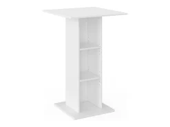 Móvel De Bar|Vicco Mesa de bar 70x70x109 rodeo Branco