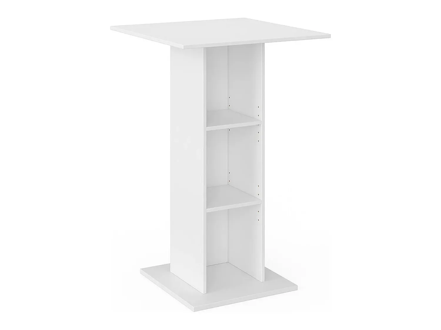 Móvel De Bar|Vicco Mesa de bar 70x70x109 rodeo Branco