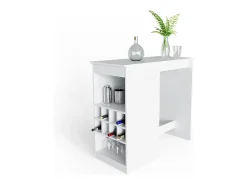 Móvel De Bar|Vicco Mesa de bar 115x50x104.6 ross Branco