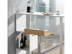 Sale Vicco Mesa de bar 113x39.8x111.8 vincent Branco