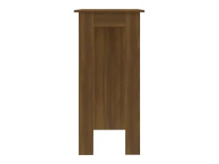Sale Mesa de bar c/ prateleiras derivados madeira carvalho PT116310 Castanho