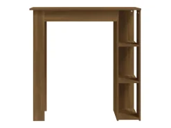 Sale Mesa de bar c/ prateleiras derivados madeira carvalho PT116310 Castanho