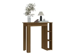 Sale Mesa de bar c/ prateleiras derivados madeira carvalho PT116310 Castanho