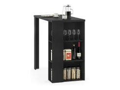Clearance Vicco Mesa de bar 120x60x105.6 noel Preto