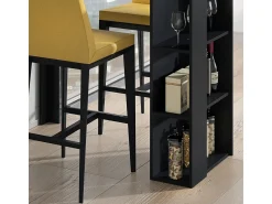 Clearance Vicco Mesa de bar 120x60x105.6 noel Preto
