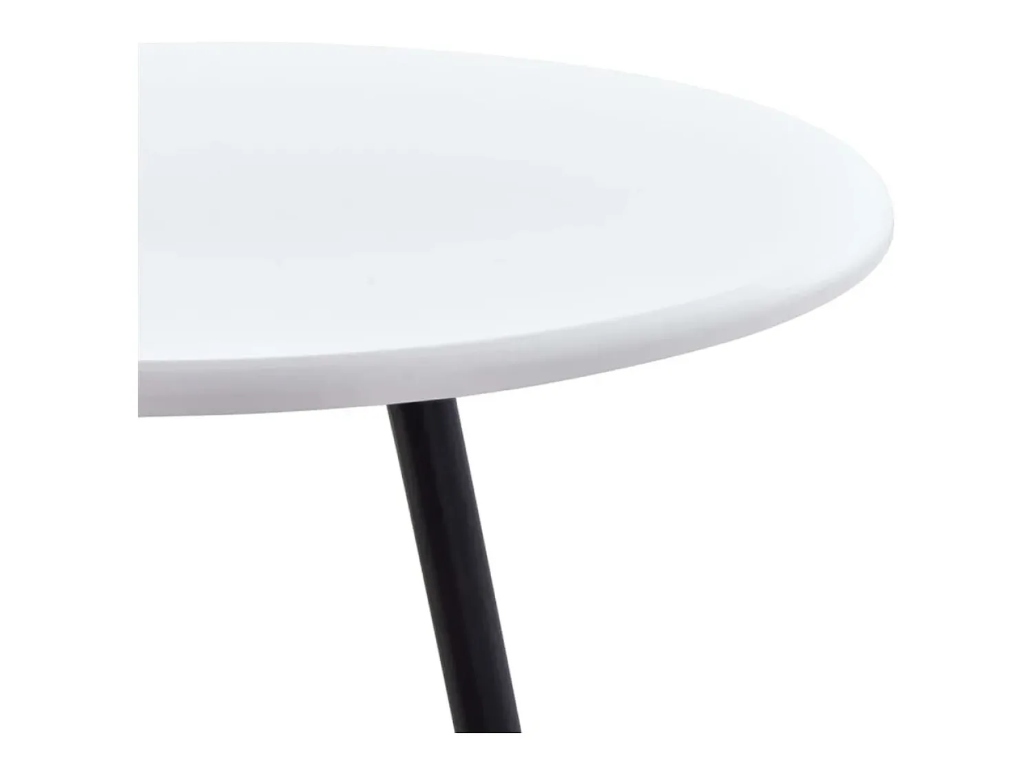 Móvel De Bar| Mesa de bar 60x107,5 cm MDF PT319427 Branco