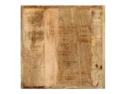 Móvel De Bar* Mesa de bar 55x55x107 cm madeira de mangueira maciça e ferro PT277002 Castanho