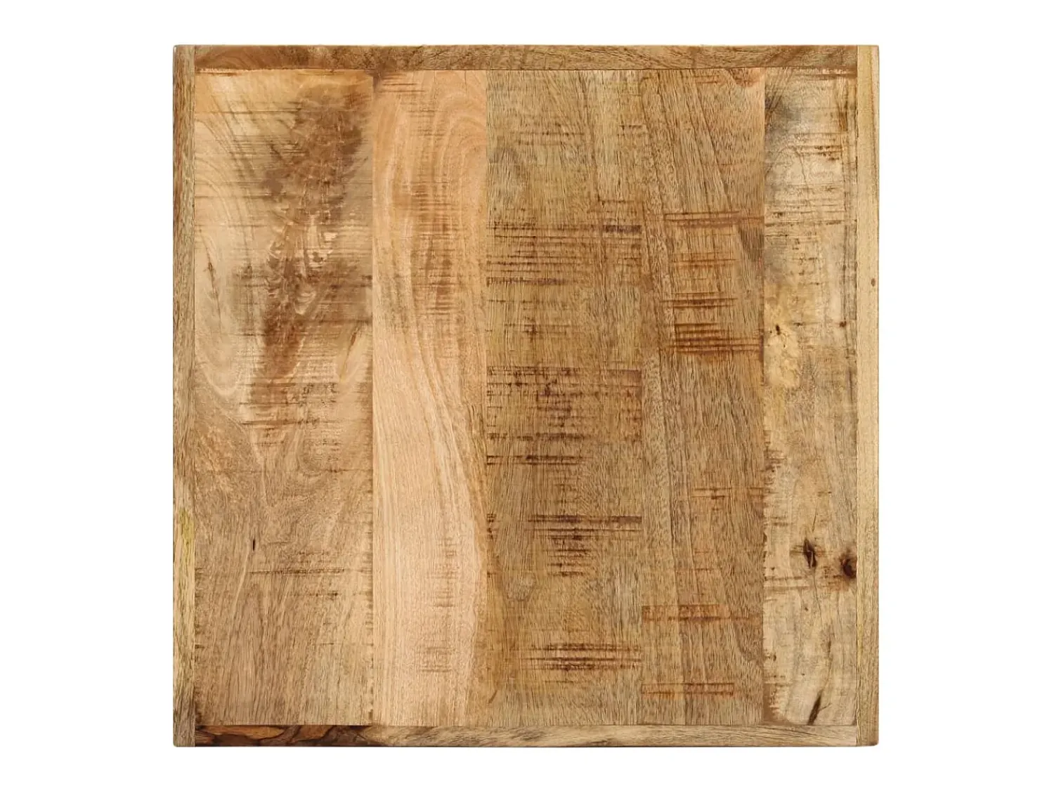 Móvel De Bar* Mesa de bar 55x55x107 cm madeira de mangueira maciça e ferro PT277002 Castanho