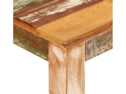 Mesa De Apoio*vidaxl Mesa de bar 112x55x108 cm madeira recuperada maciça Multicor
