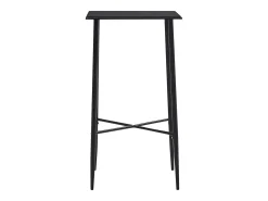 Móvel De Bar* Mesa de bar 60x60x111 cm MDF PT665778 Preto