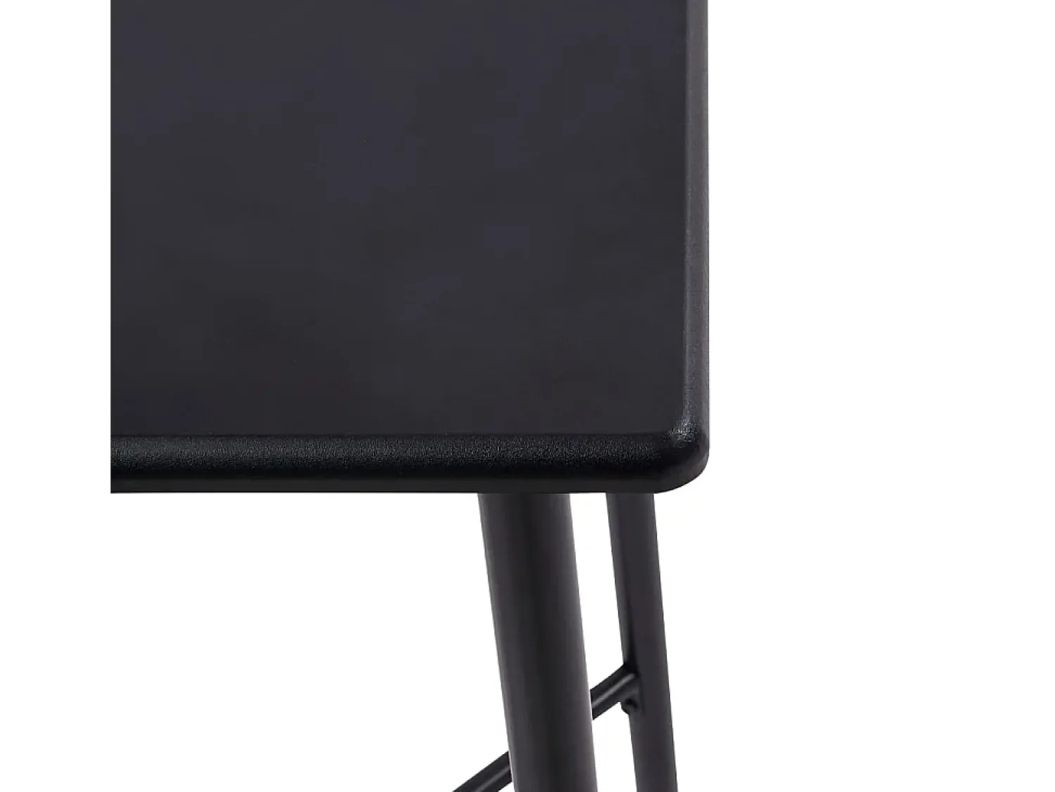 Móvel De Bar* Mesa de bar 60x60x111 cm MDF PT665778 Preto