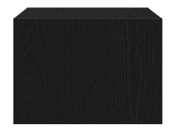 vidaxl Mesa de cabeceira de parede com luzes LED carvalho^ Móvel De Tv