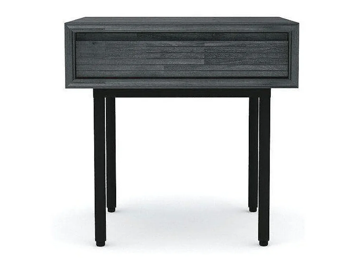 Mesa de cabeceira 50x50x50 cm cinza Tundra Capella CAPL07^ Mesa De Centro