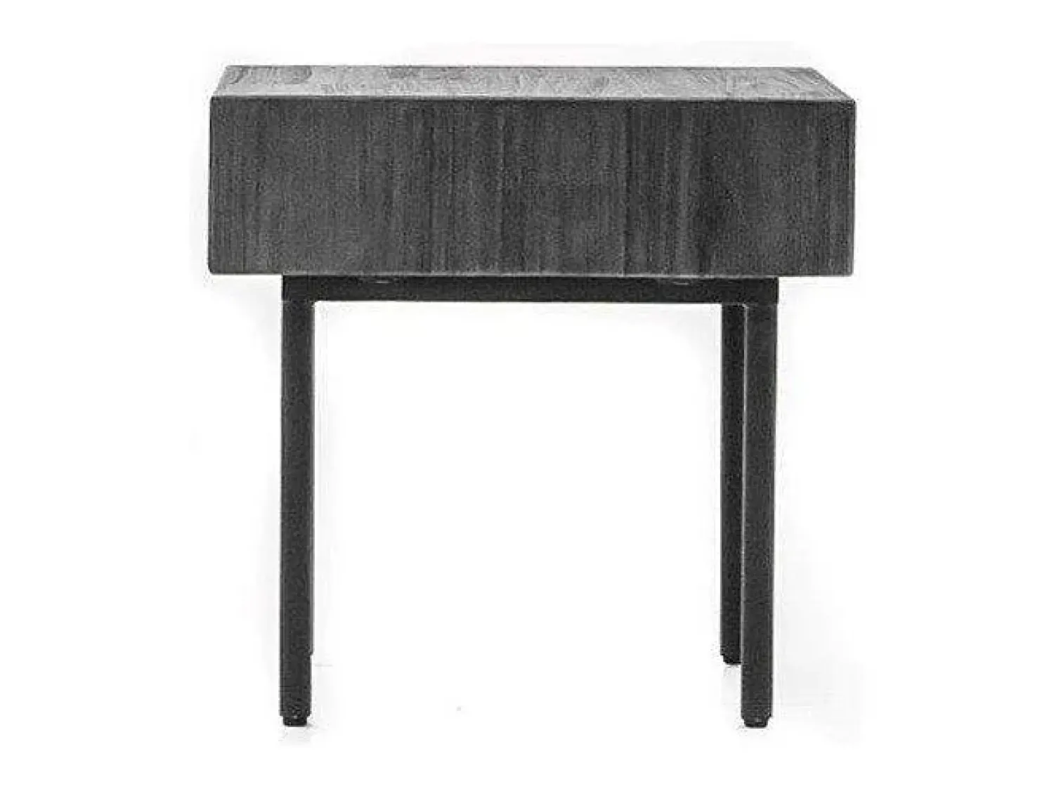 Mesa de cabeceira 50x50x50 cm cinza Tundra Capella CAPL07^ Mesa De Centro