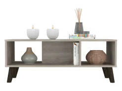 Mesa De Centro|TuHome Mesa de Café Cincinatti, com prateleira aberta Branco