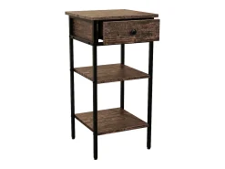 VCM Mesa de café de madeira de madeira mesa de café Sofatic mesa de sala de estar mesa de café Aulari L (carvalho vintage)^ Mesa De Apoio