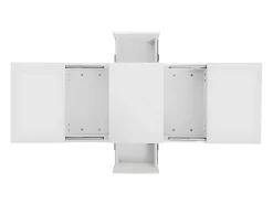 Mesa De Centro|ModernLuxe Mesa de centro - 2 gavetas e 2 baús - em aglomerado - Branco