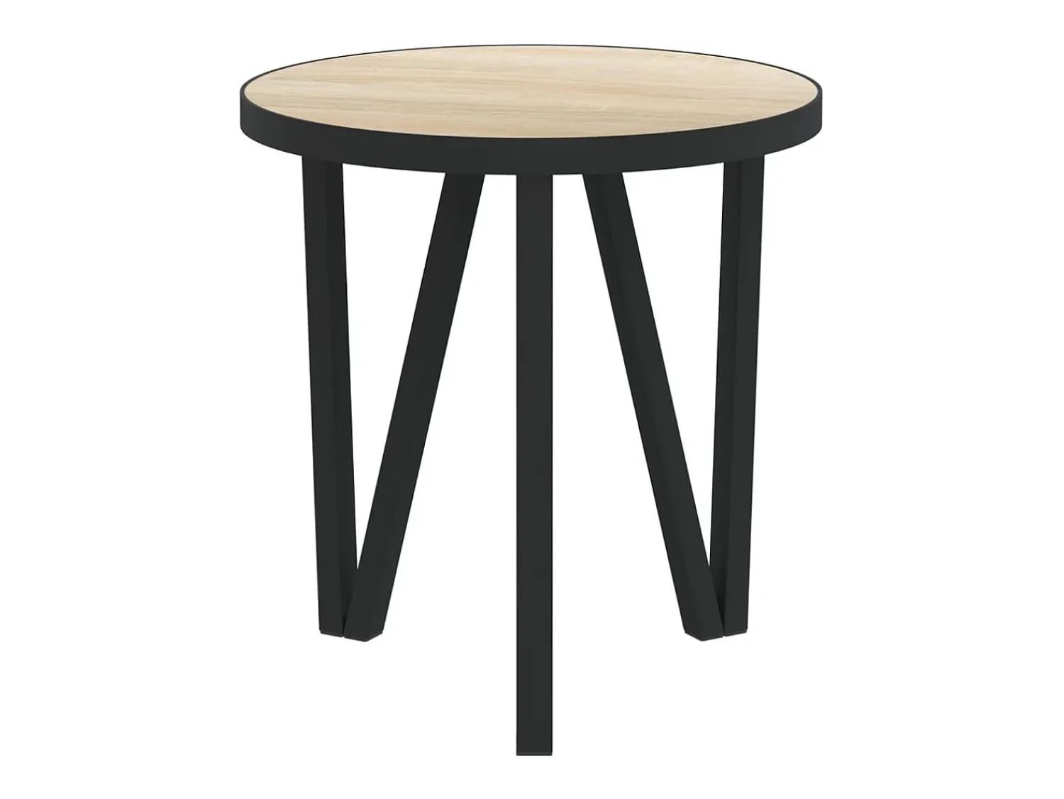 Mesa de centro Ø35 cm MDF carvalho sonoma PT402282 Castanho