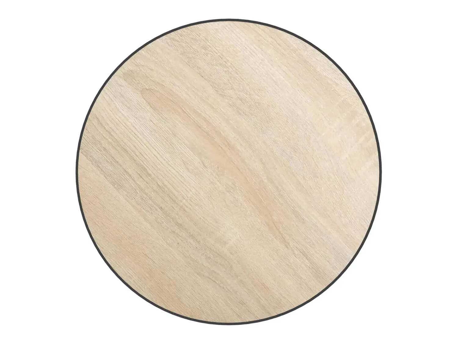 vidaxl Mesa de centro Ø35 cm MDF carvalho sonoma^ Mesa De Apoio
