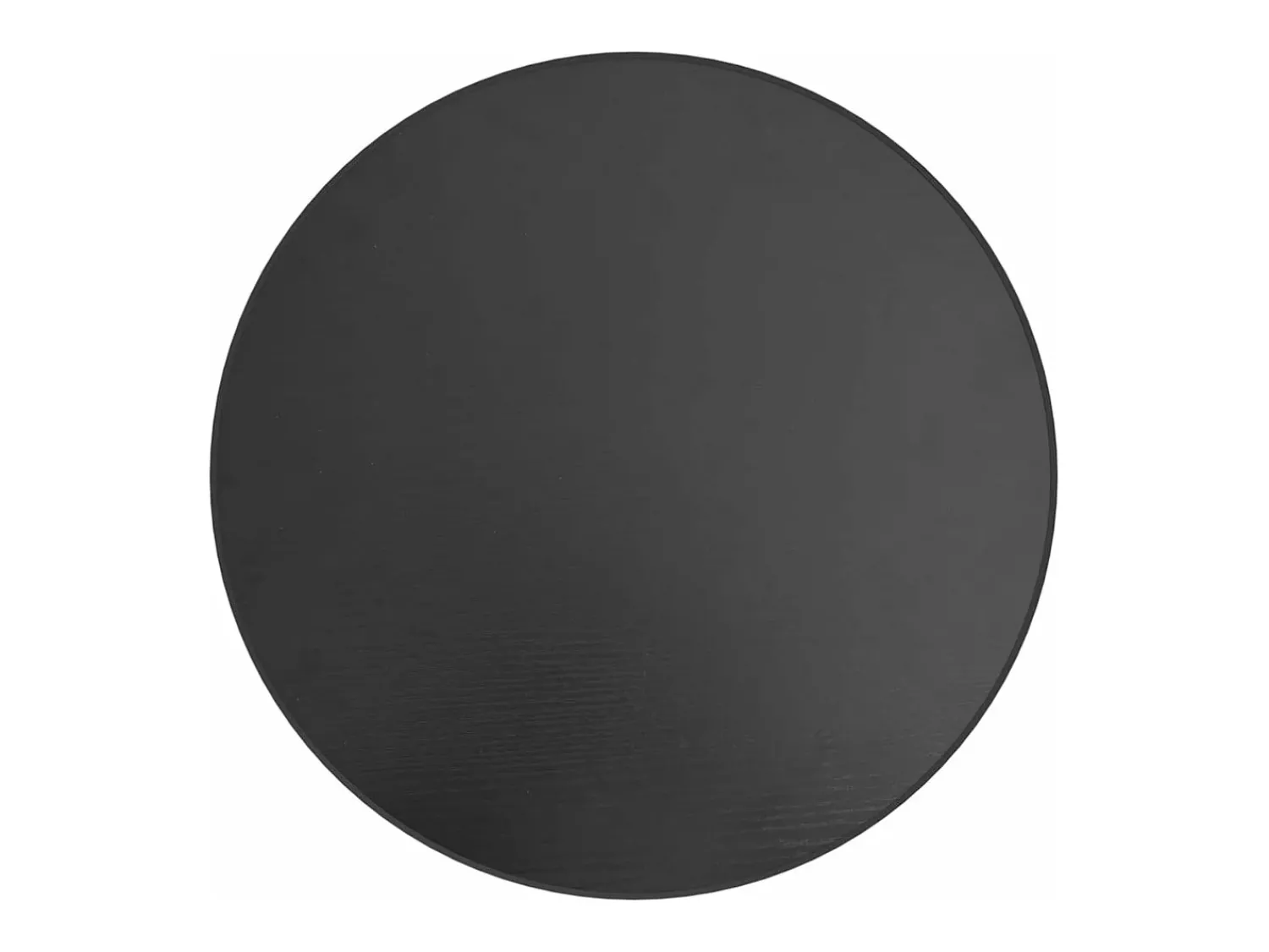 New Mesa de centro Ø35 cm MDF PT723350 Preto