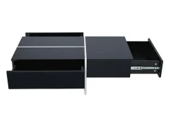 Mesa De Centro*ModernLuxe Mesa de centro - com sistema de iluminação LED controlado por aplicação - Preto