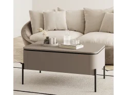 Mesa De Centro|Petits-Meubles Mesa de centro 1 gaveta toupeira 46,8cm Taupe
