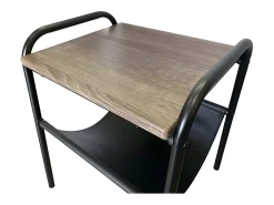 Mesa De Centro|Casa Vital Mesa de centro - MDF - preta - NODO Preto