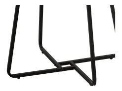 Mesa De Centro*Casa Vital Mesa de centro - MDF e metal - escuro - LIMO Castanho