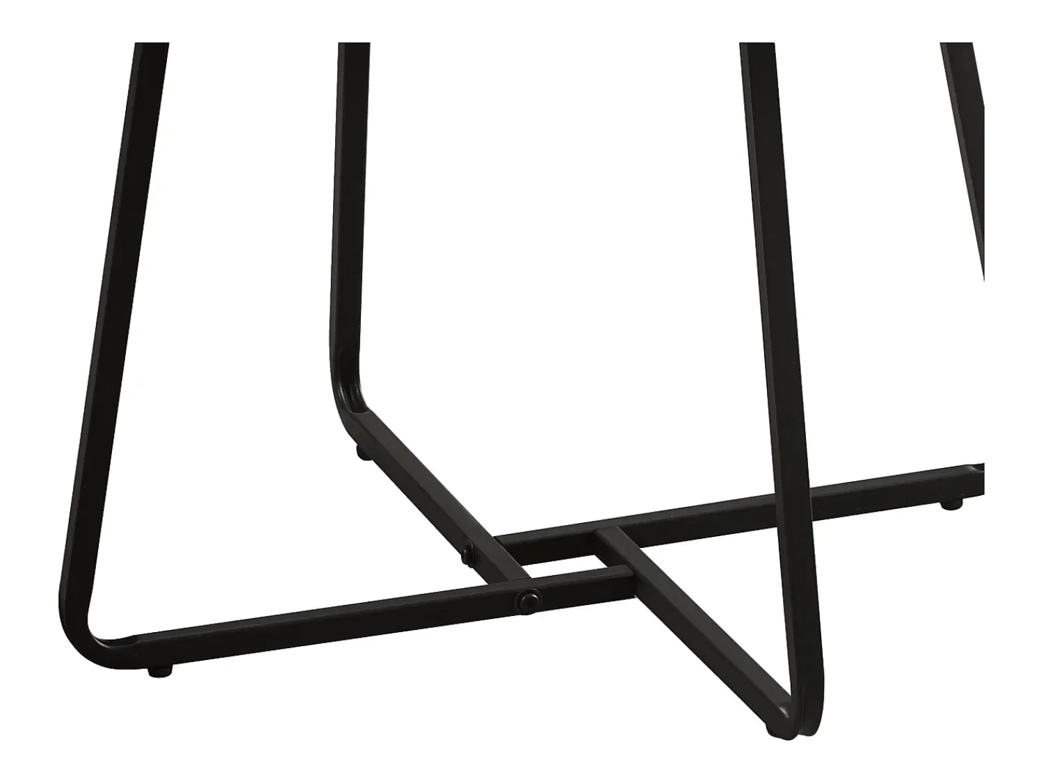 Mesa De Centro*Casa Vital Mesa de centro - MDF e metal - escuro - LIMO Castanho