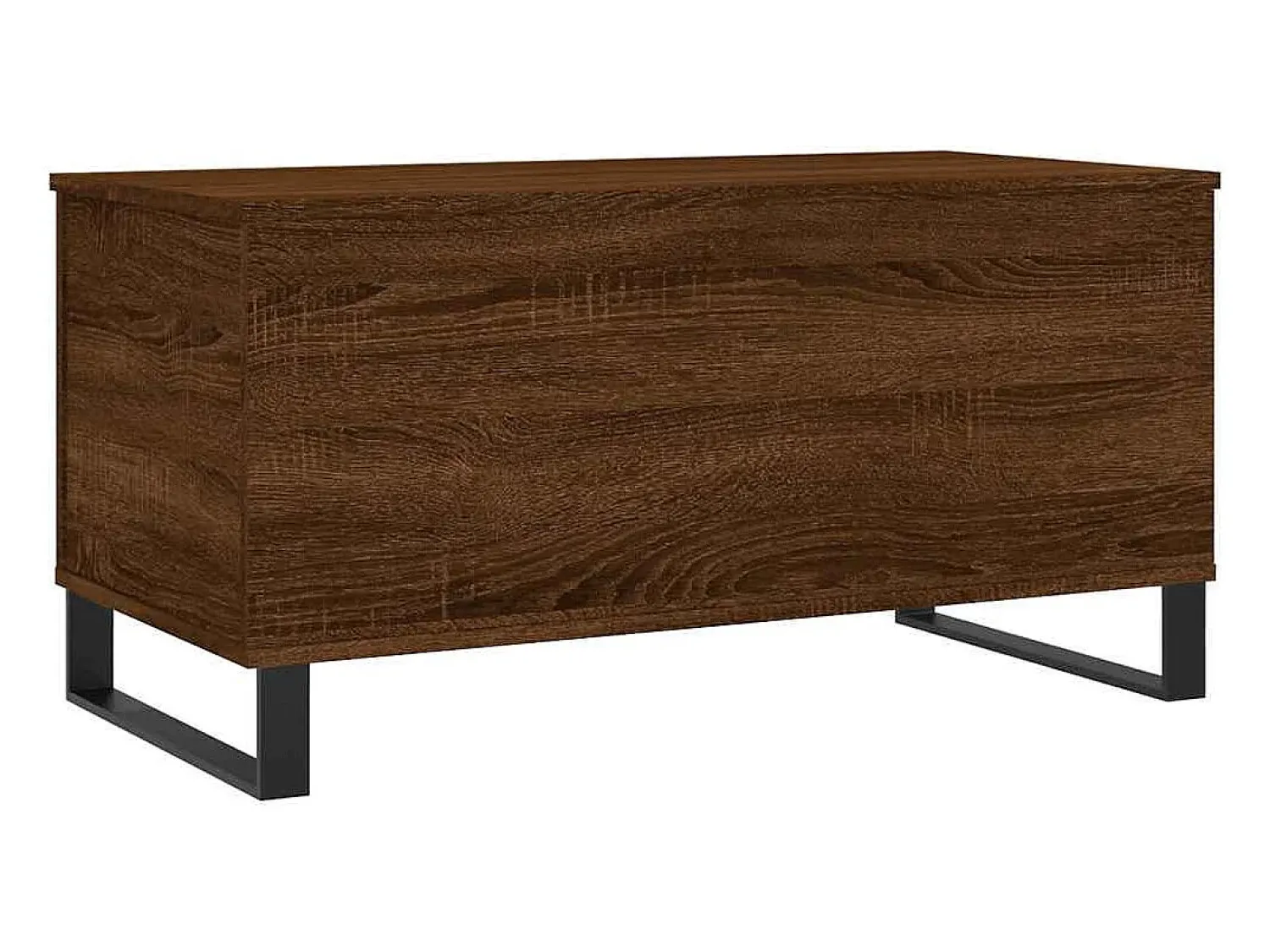 Sale Mesa de centro | Mesa de apoio 90x44.5x45 cm derivados madeira carvalho Castanho
