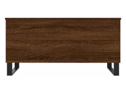Sale Mesa de centro | Mesa de apoio 90x44.5x45 cm derivados madeira carvalho Castanho