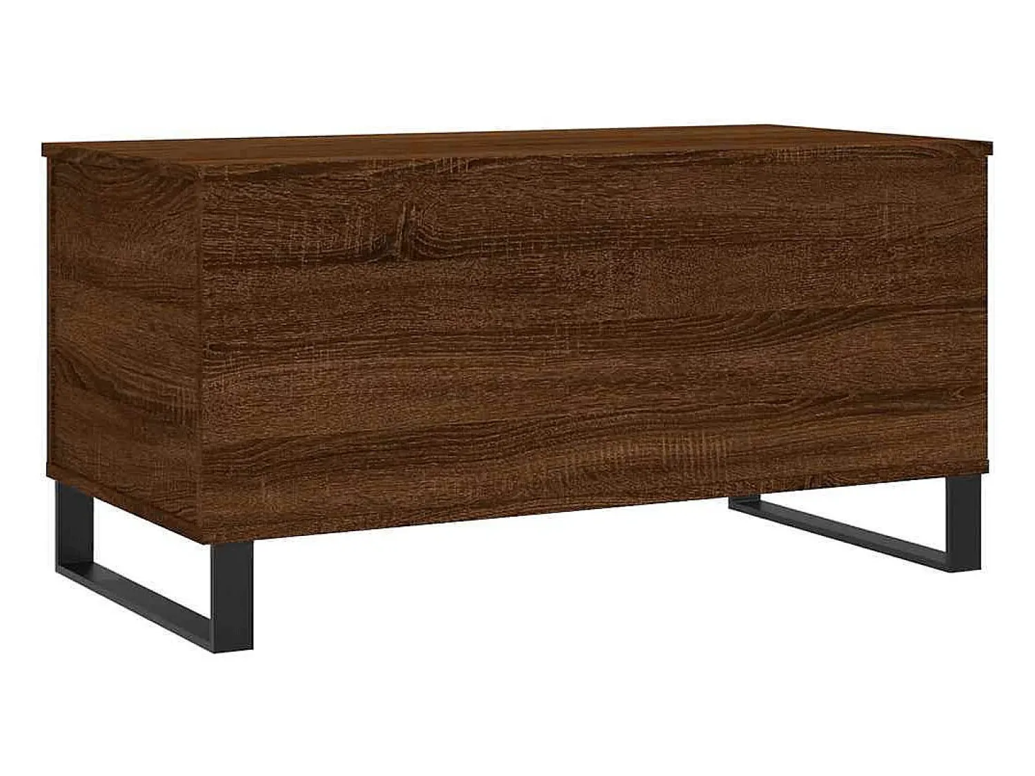 Sale Mesa de centro | Mesa de apoio 90x44.5x45 cm derivados madeira carvalho Castanho