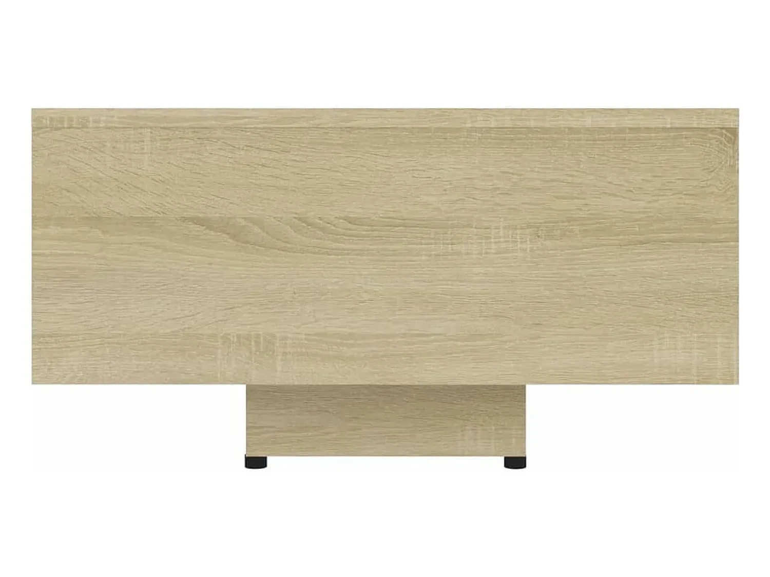 Mesa de centro | Mesa de apoio 85x55x31 cm contraplacado carvalho sonoma^ Mesa De Centro