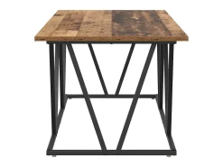 Mesa De Centro| Mesa de centro | Mesa de apoio Madeira antiga 100x50x40 cm Castanho