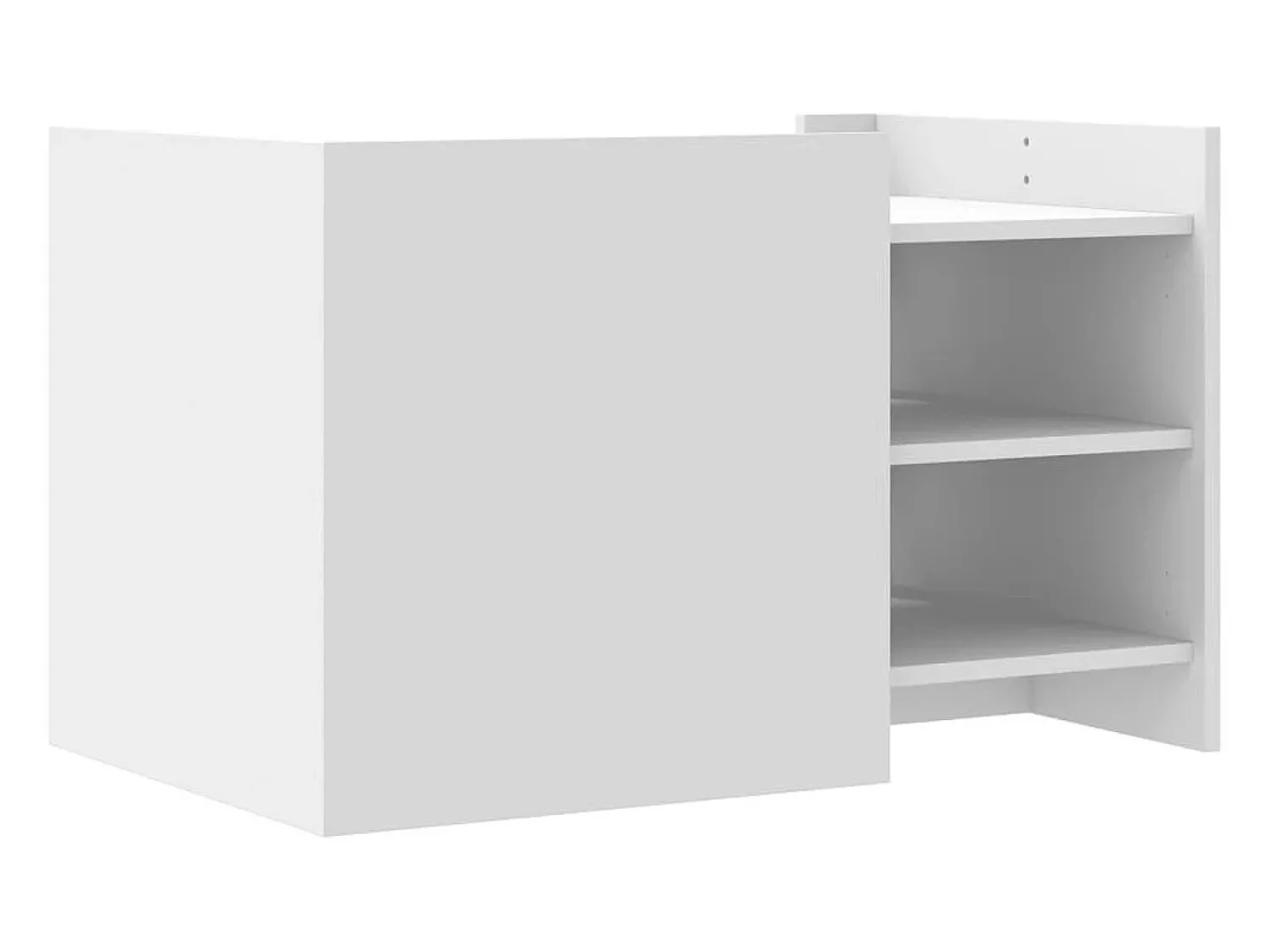 Mesa de centro | Mesa de apoio 80x50x50 cm derivados de madeira^ Mesa De Centro