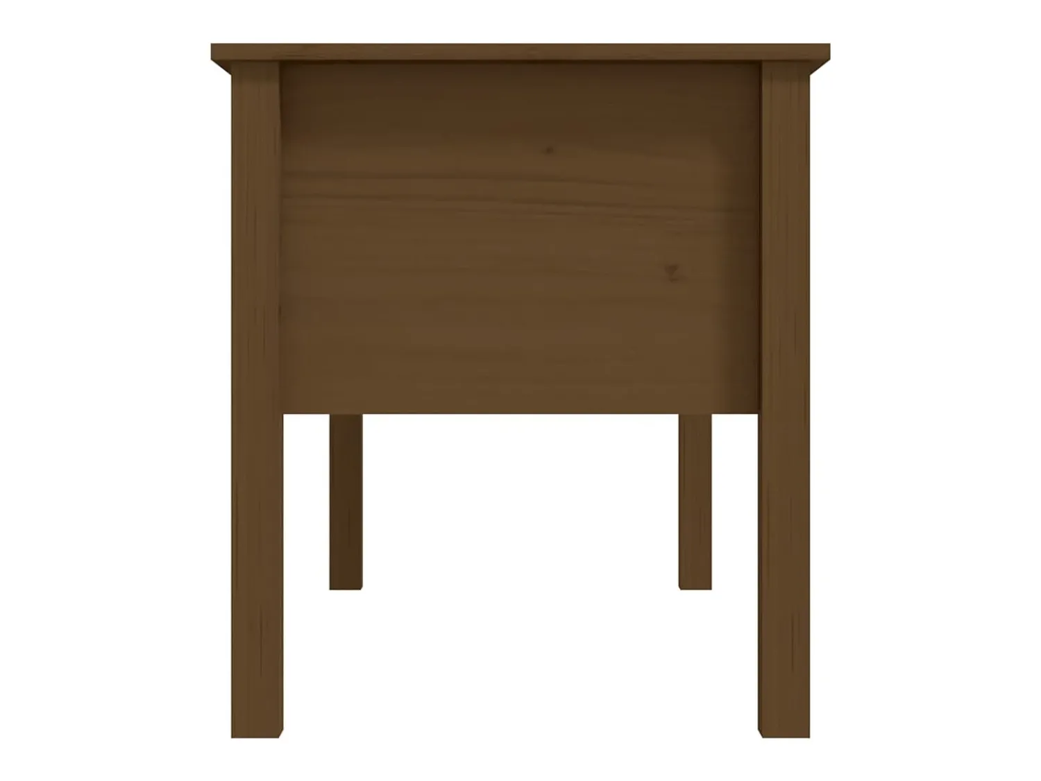 Mesa De Centro* Mesa de centro | Mesa de apoio 102x49x55 cm pinho maciço mel Castanho