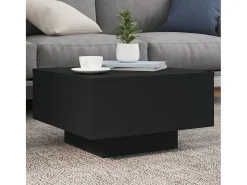 Mesa de centro | Mesa de apoio 55x55x31 cm derivados de madeira^ Mesa De Centro